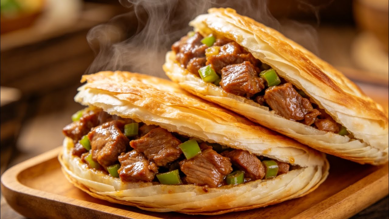 ❇️ 中國漢堡-Chinese hamburger/#shortsfeed #美食分享 ♨️#live