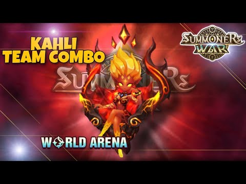 Kahli Team Combo in World Arena - Summoners War