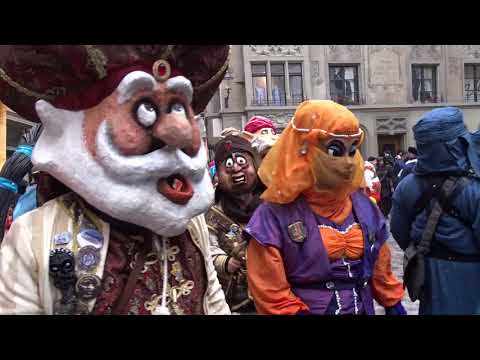 CHOTTLEBOTZER LUZERN in Action at the Fasnacht Luzern today