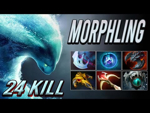 Morphling Dota 2 [ 24 Kill ] - Dota 2 Gameplay Live - Watch & Learn
