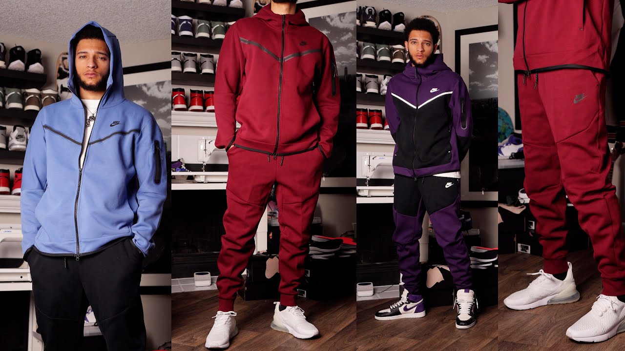 Nike Tech Fleece Review: 3 Different Colorways (Tracksuits)