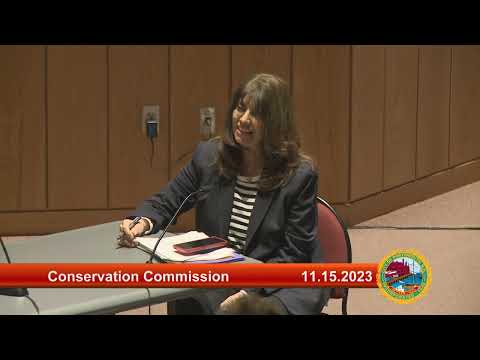 11.15.2023 Conservation Commission Workshop