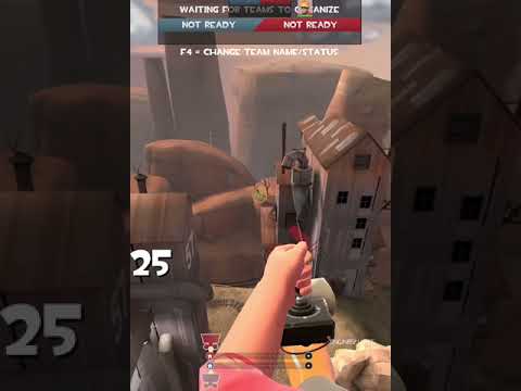 The POWER of SENTRY JUMPING in Team Fortress 2 - #shorts