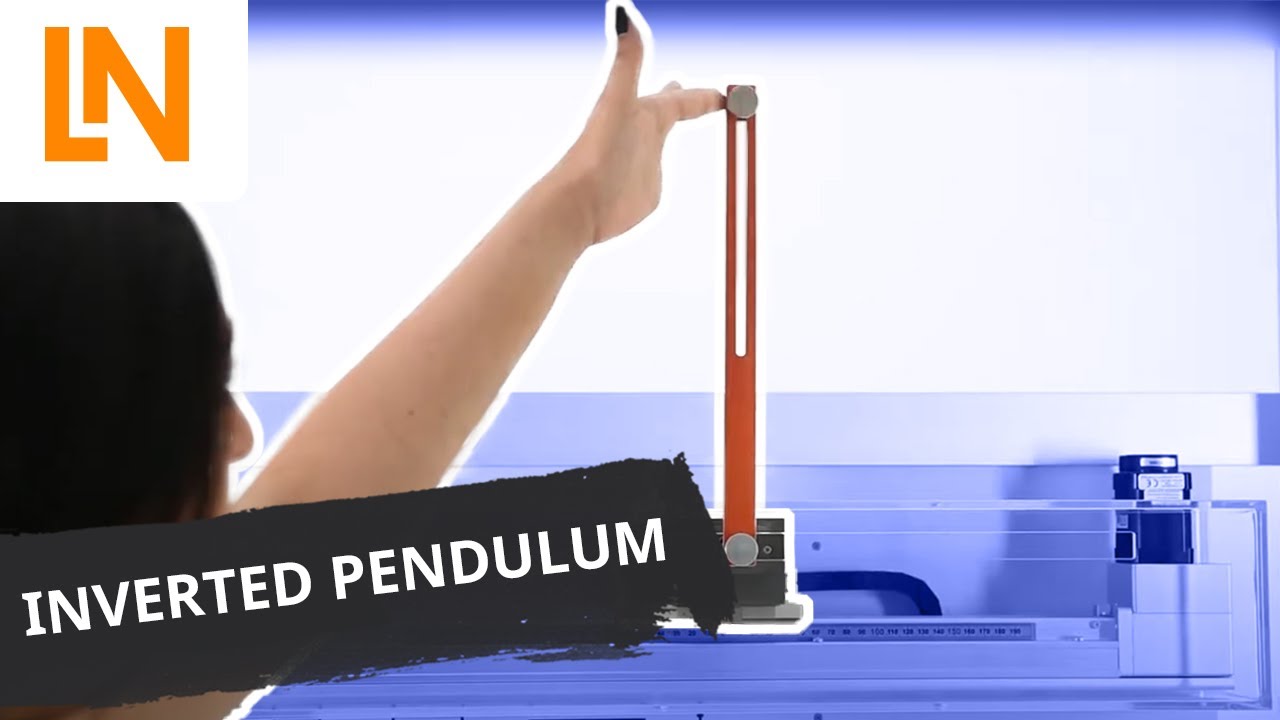 Inverse pendulum control (position & angle controlled system) | Product presentation