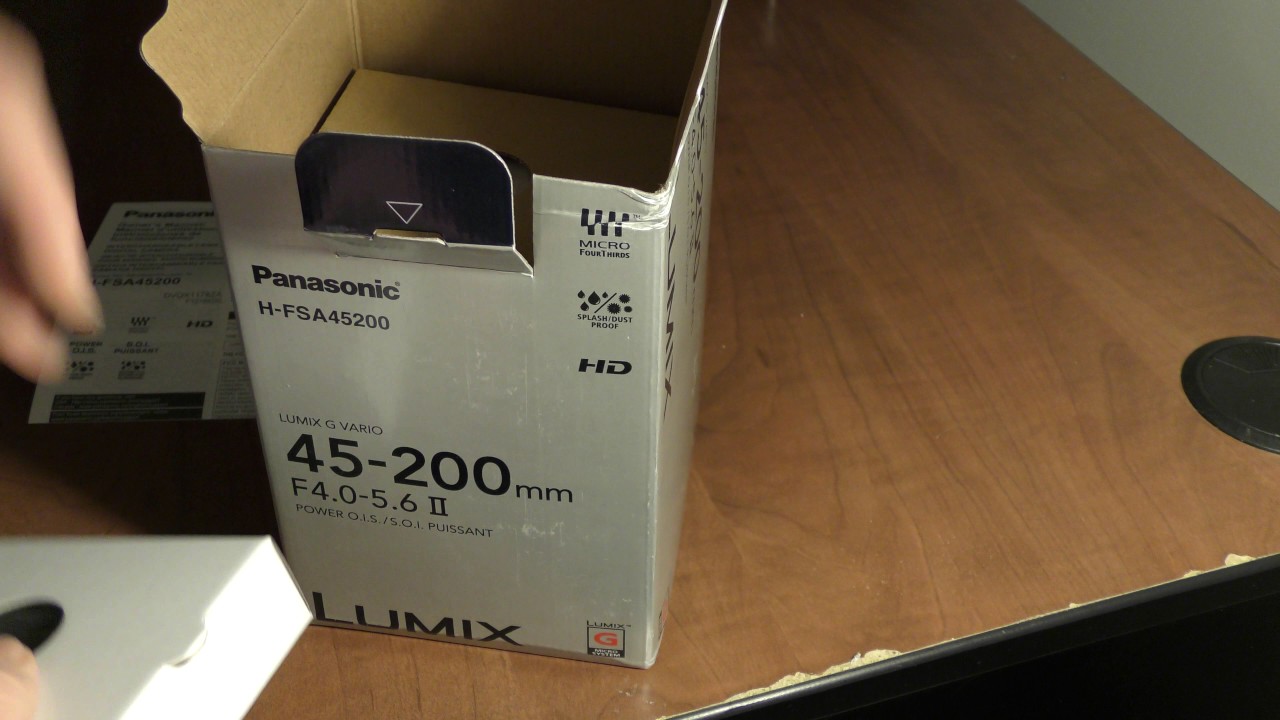 My UnBoxing and Review Panasonic LUMIX G VARIO 45-200mm f/4.0-5.6