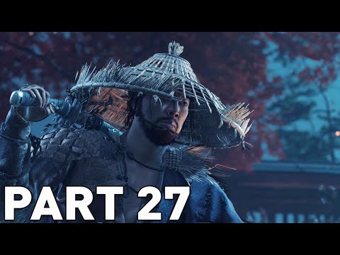 GHOST OF TSUSHIMA Walkthrough Gameplay Part 27 - RYUZO BOSS FIGHT (PS4 PRO)