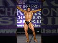 Prejudging before the over all win! Classic physique at klash #shorts