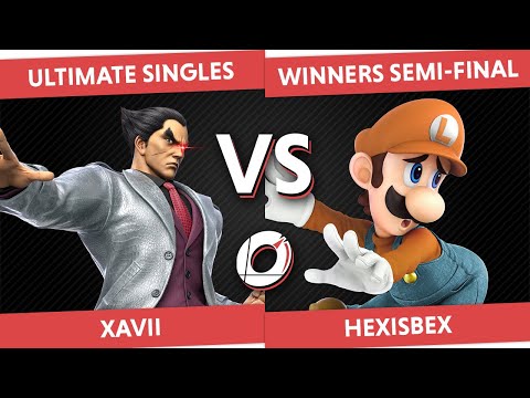 Overdrive 9 - Isle of Man SSBU - Winners Semi-Final - Xavii (Sephiroth, Kazuya) vs Hexisbex (Luigi)