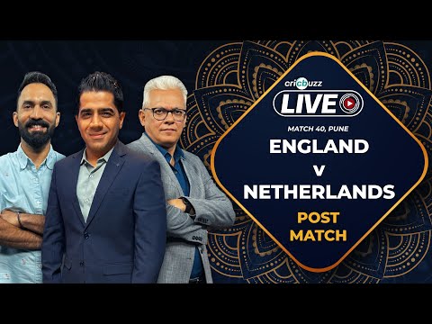 Cricbuzz Live: World Cup | #England beat #Netherlands by 160 runs; #Rashid & #Moeen pick 3
