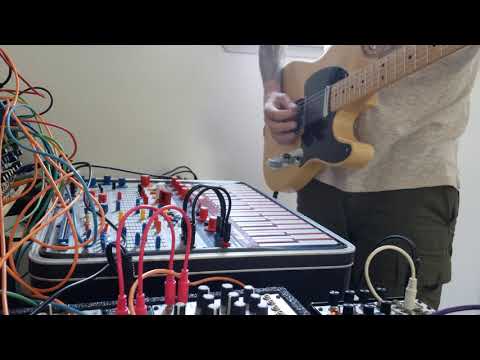 Buchla Music Easel as guitar amp and effects pedal