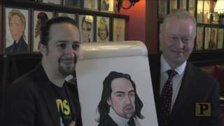 Lin-Manuel Miranda's Sardi's Caricature Unveiled!