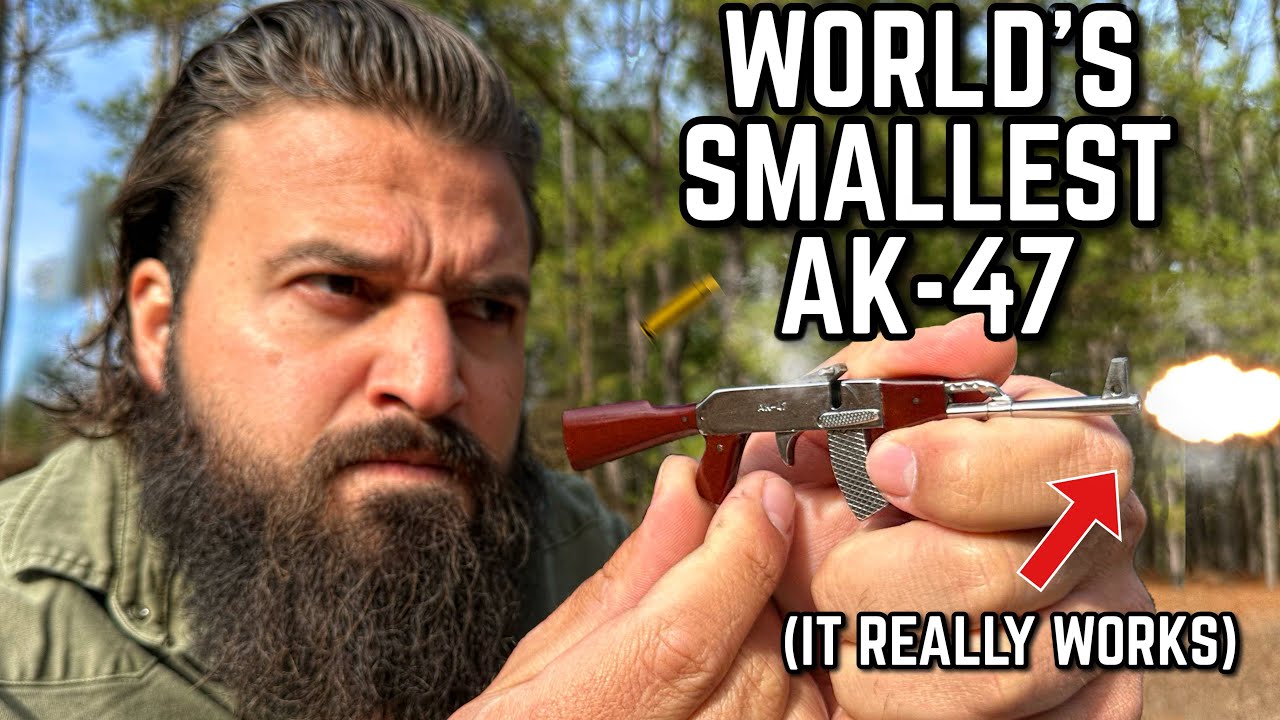 The World’s Smallest Firing AK-47