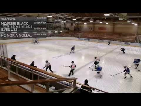 U13 AA K-Ahma Sininen - HC Nokia Mustat 3.10.2020