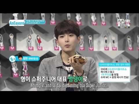 Vietsub | 140606 Super Idol Chart Show - Ryeowook Calling Sungmin