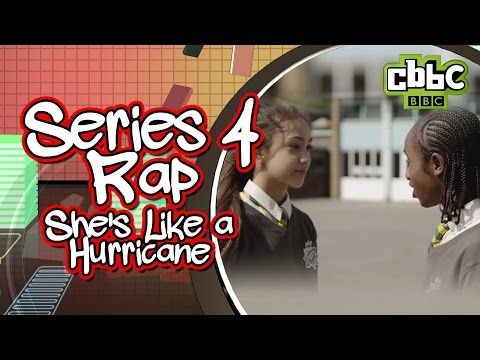 4 O'Clock Club Rap: She's Like  A Hurricane - CBBC