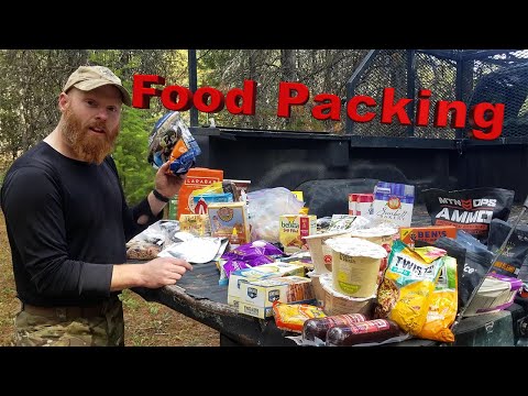 Backpack/Hunting Food Packing | Recipes! | What to Bring/Ideas