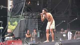 Childish Gambino  @ Lollapalooza- **Freestyle Rap Encore** Live August 3, 2014