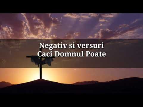 Negativ căci Domnul poate 2020 original