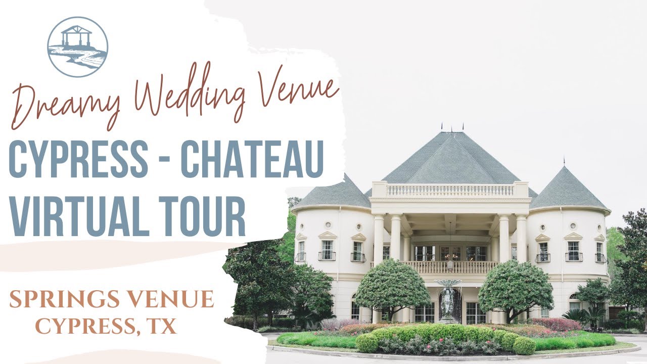 The Springs in Cypress - VENUE VIRTUAL TOUR // Get married in a Castle near the city of Houston, TX