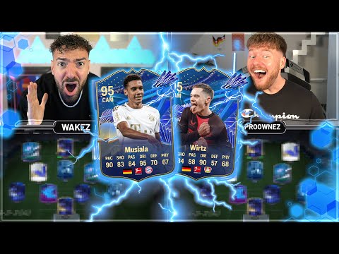 WIRTZ vs. MUSIALA TOTS SBB! ????????EA FC Squad Builder Battle: Wakez vs. Proownez!!????????