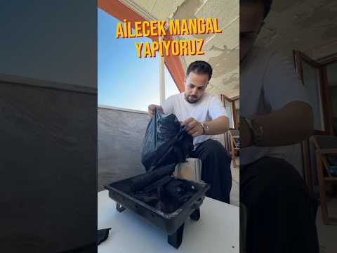 ailecek mangal yapıyoruz