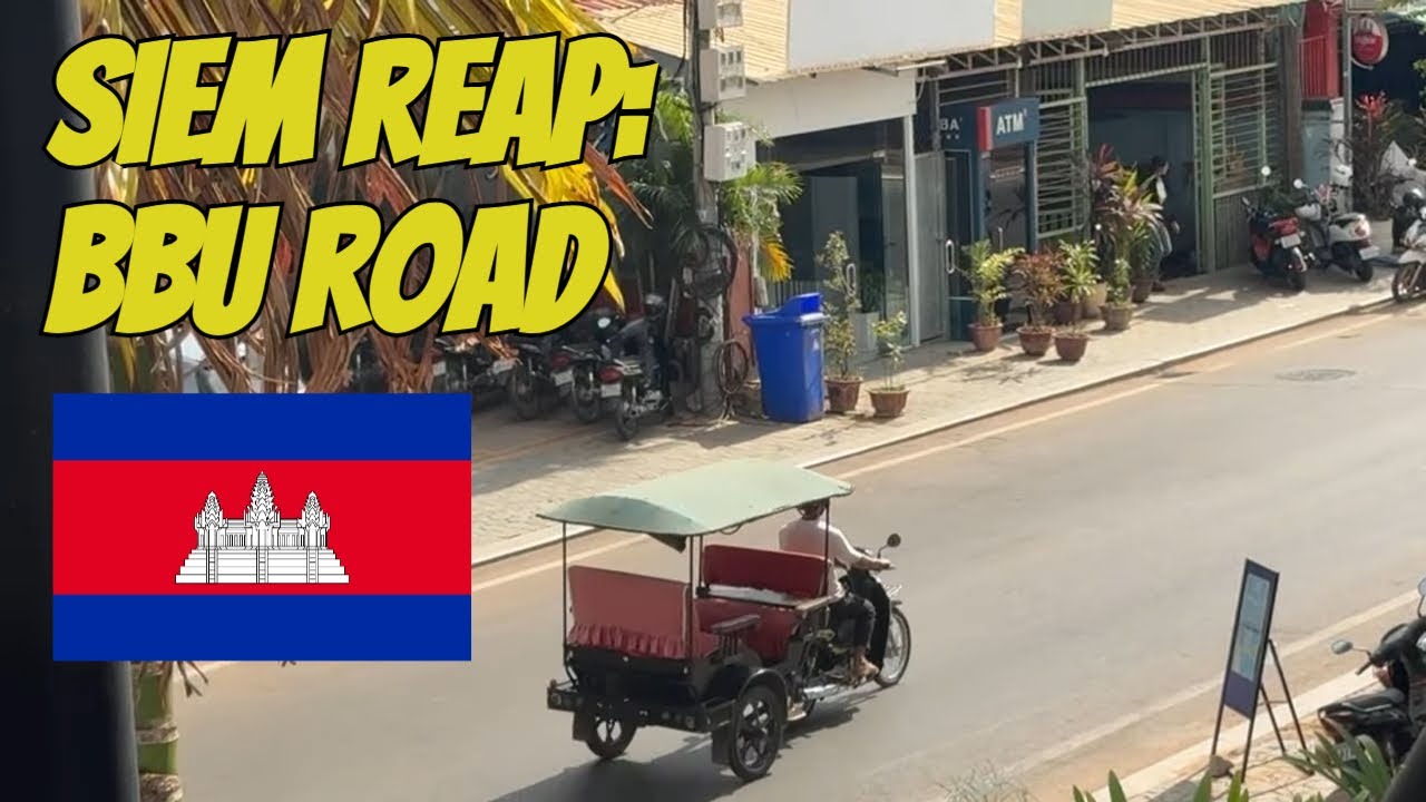 IRL Stream | 🇰🇭  Live from Siem Reap: Mid-Afternoon Views of BBU Road