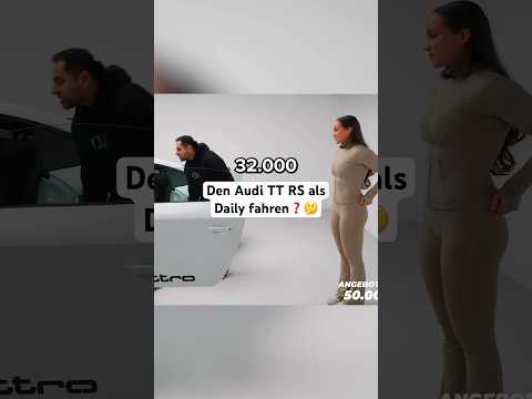 Den Audi TT RS als Daily fahren #omidmouazzen #autohandel
