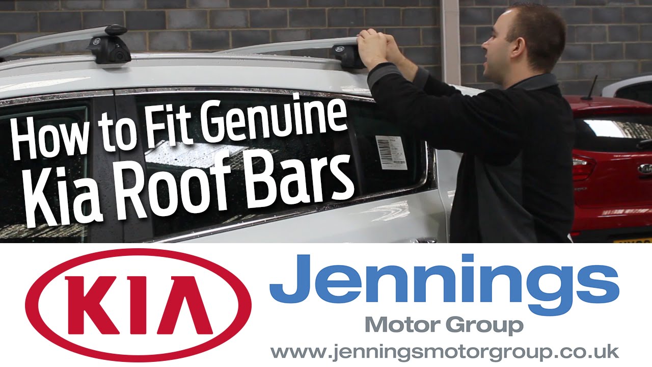 Watch video Genuine Kia Sportage Roof bars: How to fit Now Genuine Kia Sportage Roof bars: How to fit