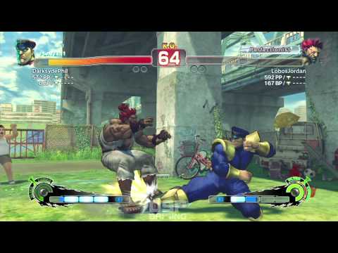 Goodbye, SFIV! Online MP pt8 - Not In Front of the Children! (vs. Akuma)