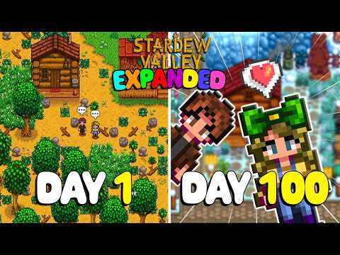 My Wife and I Played 100 Days of Stardew Valley Expanded