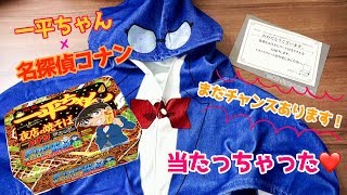 【一平ちゃん×名探偵コナン】キャンペーンオリジナルフード付きタオルが当選！？【何か届きました…(震え声)】コナングッズ！