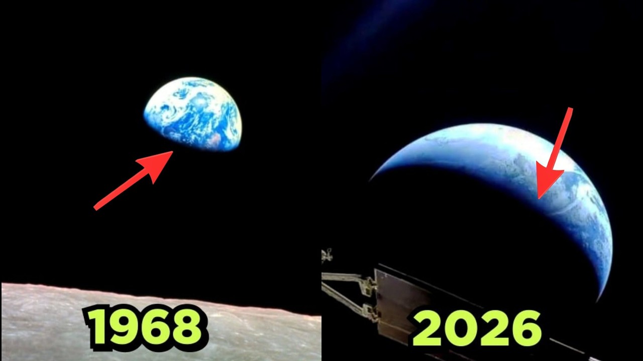 LA NUEVA FOTO de LA TIERRA ES EXTRAÑA