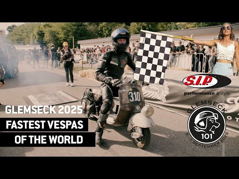 Die schnellsten Vespas & Lambrettas kämpfen um den Sieg beim Glemseck 101 Rennen! | 2025