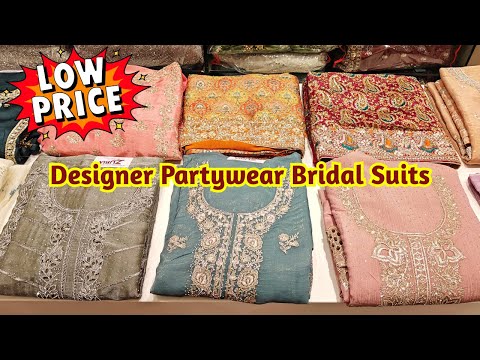 Elegant Rajwadi Rajastani Designer Stone Work Partywear Pakistani Suit Materials | Zubia Elite