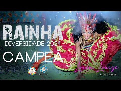 CONCURSO DE DESTAQUES 2024- RAINHA DA DIVERSIDADE CAMPEÃ