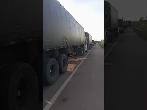 trancón en la vía la loma calentura bosconia César informa Carlos Yepez mugno el corre camino