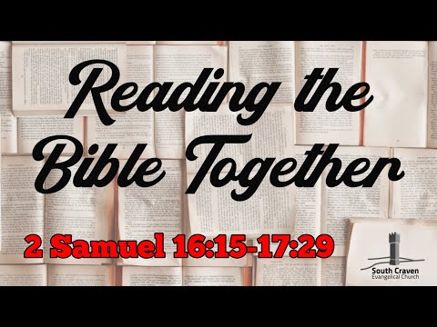 2 Samuel 16:15-17:29