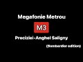 Megafonie Metrou M3 Preciziei Anghel Saligny Bombardier Edition
