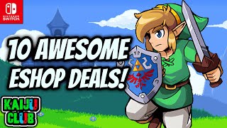 10 AWESOME Deals From The NEW Nintendo Switch Eshop Sale!