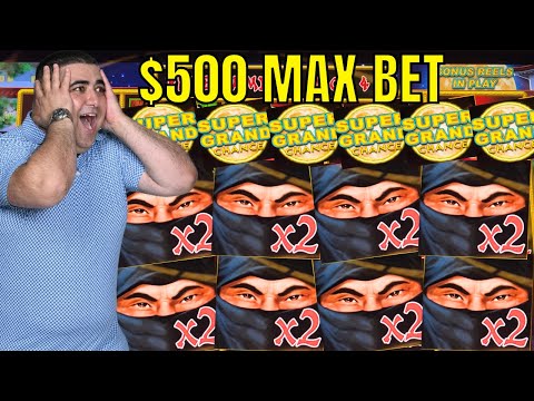 Two MEGA JACKPOTS That Shocked the Entire Casino - $500 MAX BET