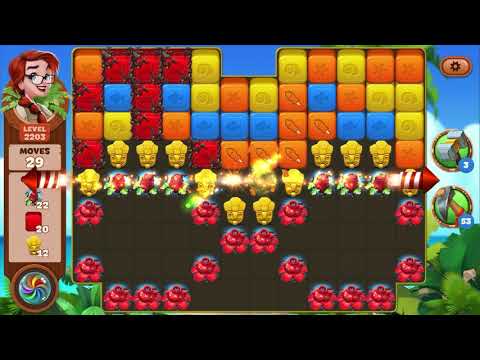 Lost Island Blast Adventure Level 2203 NO BOOSTERS - A S GAMING ✔️