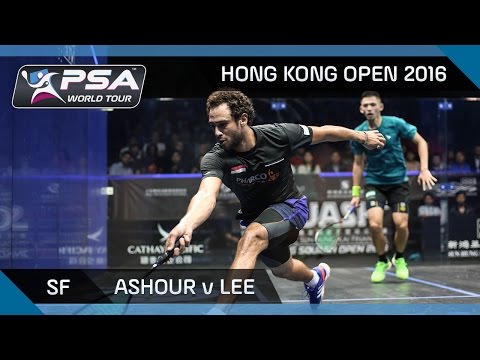 Squash: Hong Kong Open 2016 - Ashour v Lee - SF Highlights
