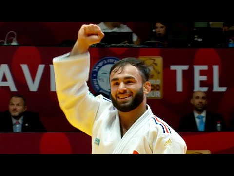 JUDO - Le Français Luka Mkheidze décroche l'or au Grand Slam de Tel Aviv