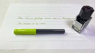 MOVIE QUOTES (004. The Wizard of Oz) | Cursive handwriting | 만년필 (카쿠노)