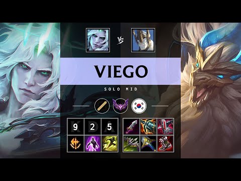 Viego Mid vs Galio - KR Master Patch 25.21