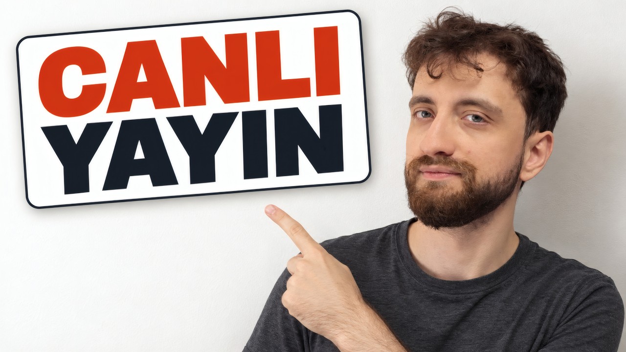🔴 Olaysız Hafta İçi Sohbet Yayını