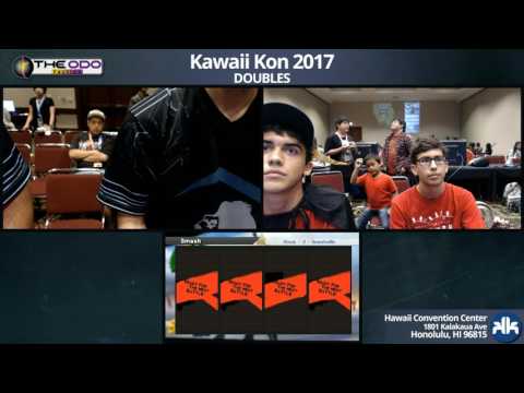 KKON17 Doubles: SSB Wii U - WR1 - K0rean + Rush vs OuteRim + Scelchar