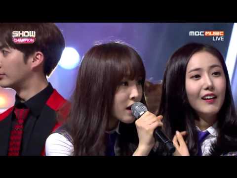 GFriend Winning Stage Show Champion (2/24/2016)
