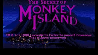 REVIEW OF  THE SECRET OF MONKEY ISLAND (AMIGA 500, LUCASFILM GAMES, 1990)
