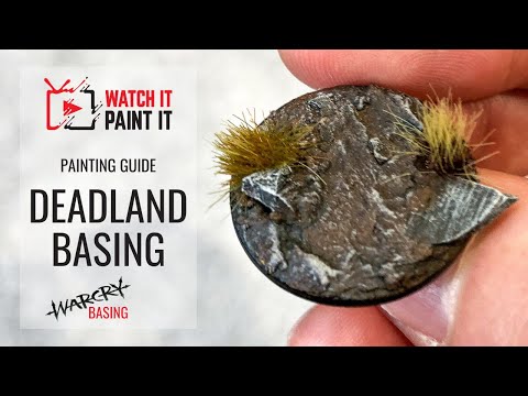 How to make a Deadland Base - Legion's of Nagash Warband from Warcry (Basing)